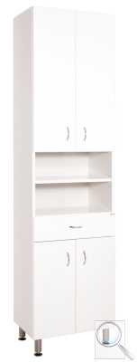 Koupelnová skříňka vysoká Keramia Pro 50x33,3 cm bílá PROV50DV.