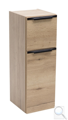 Koupelnová skříňka nízká Naturel Nobia 30x86x35 cm dub sierra pravá nebo levá. pravá NOBIAN30PDSN