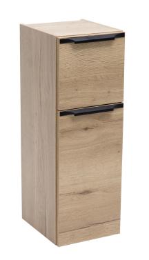 Koupelnová skříňka nízká Naturel Nobia 30x86x35 cm dub sierra pravá nebo levá