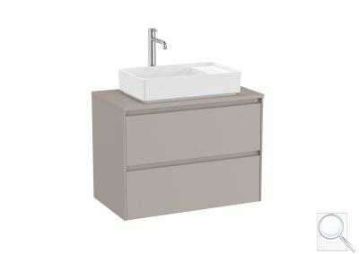 Koupelnová skříňka pod umyvadlo Roca Ona 79,4x58,3x45,7 cm písková mat ONADESK802ZPM obr. 1