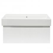 Koupelnová skříňka s umyvadlem SAT Evolution 98x30x44,8 cm bílá mat SATEVO100WMU2 (obr. 3)