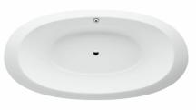 Asymetrická vana Laufen Ilbagnoalessi 204x102 cm akrylát H2439700000001