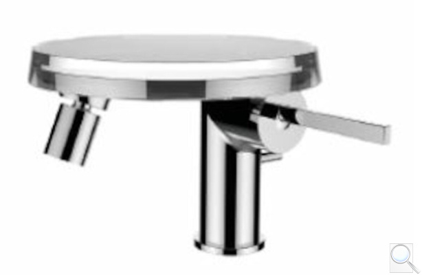 Bidetová baterie Laufen KARTELL BY LAUFEN s výpustí chrom H3413310041111. obr. 1