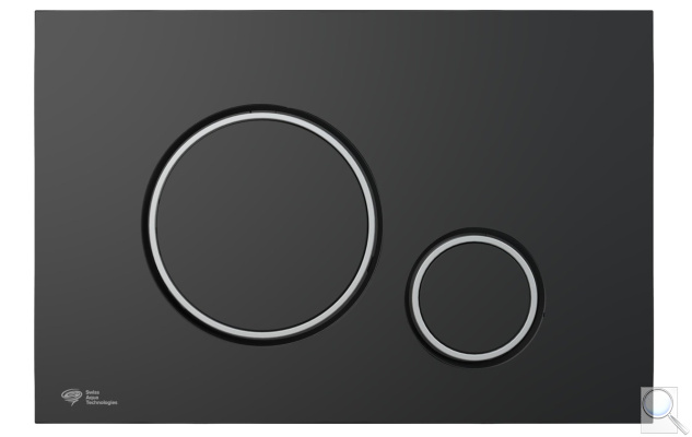 Ovládací tlačítko SAT plast černá mat SATAT78. obr. 1