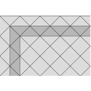 Terasová dlažba vymývaný povrch (vzorová skladba vd6)