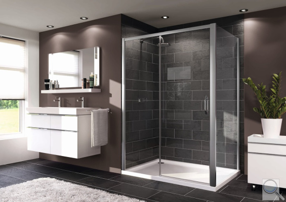 Boční zástěna ke sprchovým Huppe Next EE. 