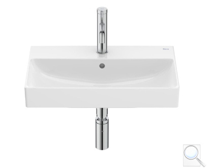 Umyvadlo Roca ONA 55x36 cm otvor pro baterii uprostřed A327683000. obr. 1