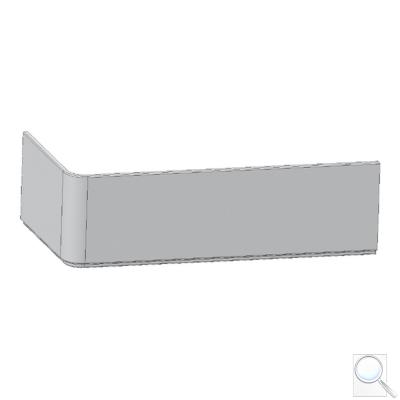 Panel k vaně čelní Ravak 10° 160 cm, 170 cm, pravá nebo levá, bílá, akrylát pravá