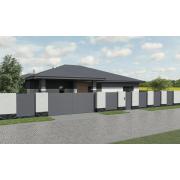 Obklady Fineza Brelo Antracit černá. im-1200-BRELOAN-002