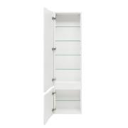 Koupelnová skříňka vysoká Naturel Savona 40,2x157x21,7 cm bílá lesk SAVONAV40BI. obr. 2 