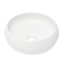 Umyvadlo na desku SAT Feel 36x36 cm matné bez přepadu SATUMFEEL3636M