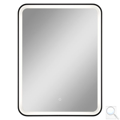 Zrcadlo se senzorem SAT Feel 60x80 cm černá SATZFEEL6080CE. obr. 1