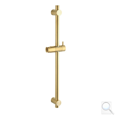 Sprchová tyč SAT DARK na stěnu broušené zlato SATBSSTDABZ. obr. 1