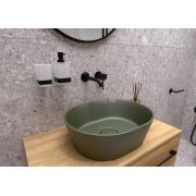 Umyvadlová baterie SAT Aurum včetně podomítkového tělesa černá matná SATBAUR101C. (9)