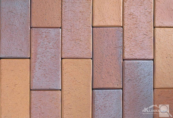 Cihlová dlažba Herbstlaub geflammt. Herbstlaub geflammt, cihlová dlažba