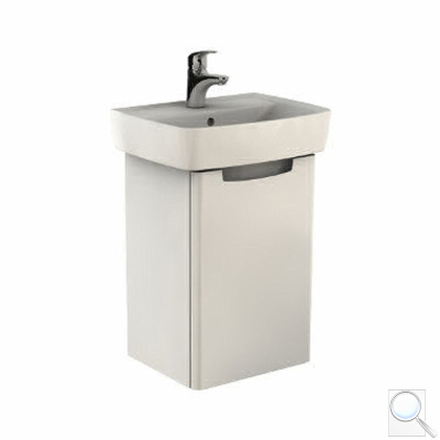 Koupelnová skříňka pod umyvadlo KOLO Rekord 40,7x59,1x34,3 cm bílá lesk 89543000. 