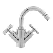 Bidetová baterie Paffoni Cruz s výpustí chrom QTV137. obr. 2&nbsp;