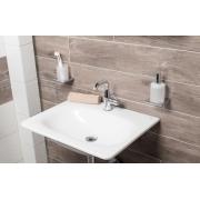 Dávkovač mýdla SAT Evolution R chrom/mléčné sklo SATDEVOR99. obr. 7&nbsp;