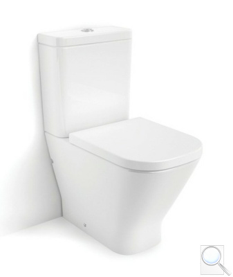 WC kombi komplet Roca The Gap vario odpad bílá SIKOSRG34273S. 