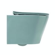 WC se sedátkem softclose závěsné SAT Infinitio zelená mat zadní odpad SATINF010RREXPLGEM. &nbsp;(4)