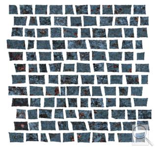 Mozaika Metallo nero random mix barev