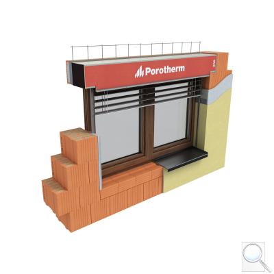 Překlad Porotherm KP Vario UNI 200 - 350 cm - Keramické roletové obr. 1