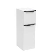 Koupelnová skříňka nízká Naturel Nobia 30x86x35 cm bílá lesk pravá nebo levá. levá NOBIAN30LBLN&nbsp;