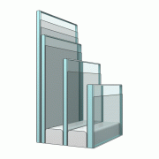 GGL 306830 - Velux solárně ovládané kyvné střešní okno (Zasklení 68 – Bezpečné izolační trojsklo)