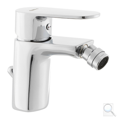 Bidetová baterie SIKO Lucida s výpustí chrom SIKOBSLU235. 