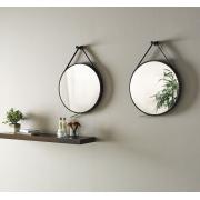 Zrcadlo Naturel 50x50 cm černá ZREM50C. obr. 2&nbsp;