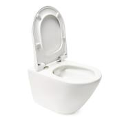 WC závěsné Vitra Integra Rim-Ex včetně sedátka se softclose, zadní odpad 7041-003-6285. obr. 4 