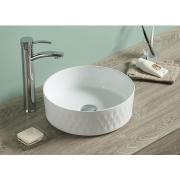 Umyvadlo na desku SAT Infinitio 36x36 cm bez otvoru pro baterii SATINF3636. obr. 5 