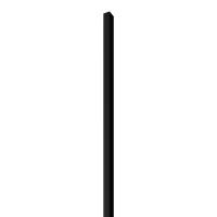 Obkladová Lamela Fineza Spline black 275 x 2,8 cm
