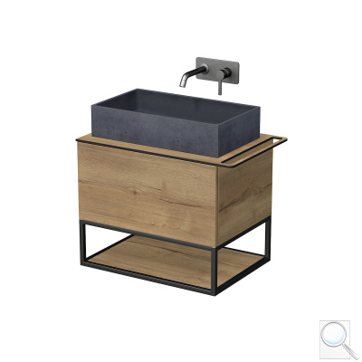 Koupelnová skříňka pod umyvadlo Naturel Oxo dub halifax. 