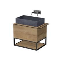 Koupelnová skříňka pod umyvadlo Naturel Oxo dub halifax