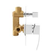 Vanová baterie Optima Donata včetně podomítkového tělesa chrom DO215. obr. 4&nbsp;