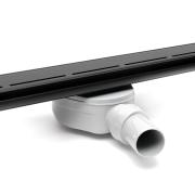 Sprchový žlab SAT 80 cm nerez černý ZLAB80NRZBL. obr. 3 