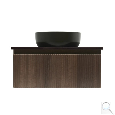 Koupelnová skříňka s krycí deskou SAT Evolution 78x30x44,8 cm ořech mat SATEVO80NAD. obr. 1
