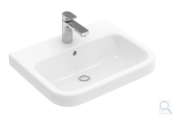 Umyvadlo Villeroy & Boch 55x47 cm otvor pro baterii uprostřed 41885501. obr. 1