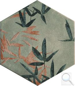 Dekor Cir Miami grey hexagon florida mix barev