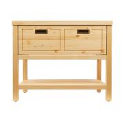 Koupelnová skříňka pod umyvadlo Naturel Country 90x72,5x51 cm přírodní COUNTRY90ZBUMNA. obr. 4 