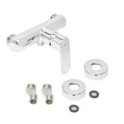 Sprchová baterie SAT Feel bez sprchového setu 150 mm chrom lesk SATBSFEEL268. obr. 6