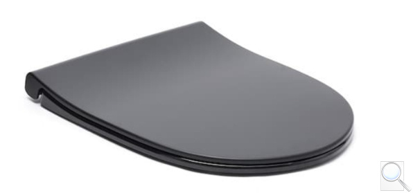 WC sedátko VitrA Sento duroplast černá mat 120-483-009. obr. 1