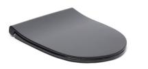 WC sedátko VitrA Sento duroplast černá mat 120-483-009