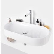 Umyvadlo Ravak Yard 80,5x12,5x50 cm s bílou konzolí X000001535. obr. 4