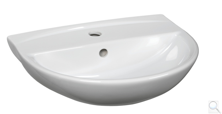 Umyvadlo S-Line Pro 49,5x38,5 cm otvor pro baterii uprostřed SIKOSSLPRO5038. 