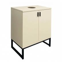 Skříňka pod umyvadlo bez umyvadla Ceramia Easy 60x73x36 cm jasmín mat EASYUMDJ