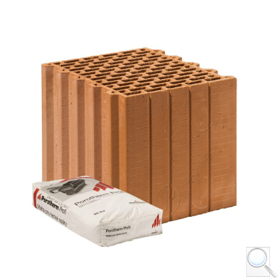 Cihla Porotherm 30 Profi - Broušená. obr. 1