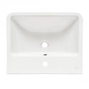 Umyvadlo Vitra Integra 55x45 cm otvor pro baterii uprostřed bílá lesk 7049-003-0001 (obr. 3)