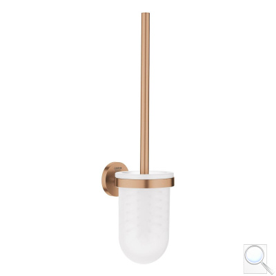 WC štětka Grohe Essentials kartáčovaný Warm Sunset 40374DL1. obr. 1